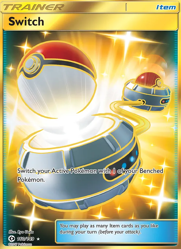 Switch, Sun & Moon 160/149