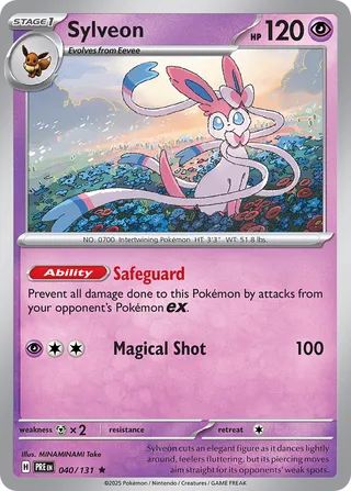 Sylveon, Prismatic Evolutions 040/131