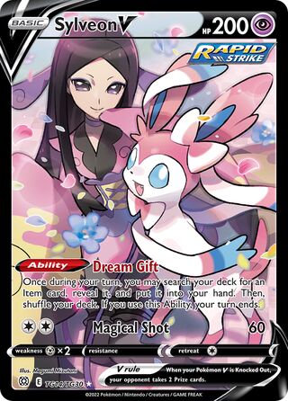 Sylveon V, Brilliant Stars Trainer Gallery TG14/30