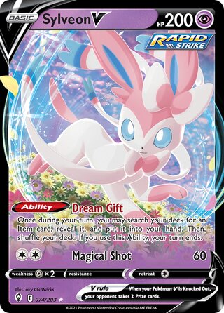 Sylveon V, Play! Pokémon Prize Pack Series One 074/203