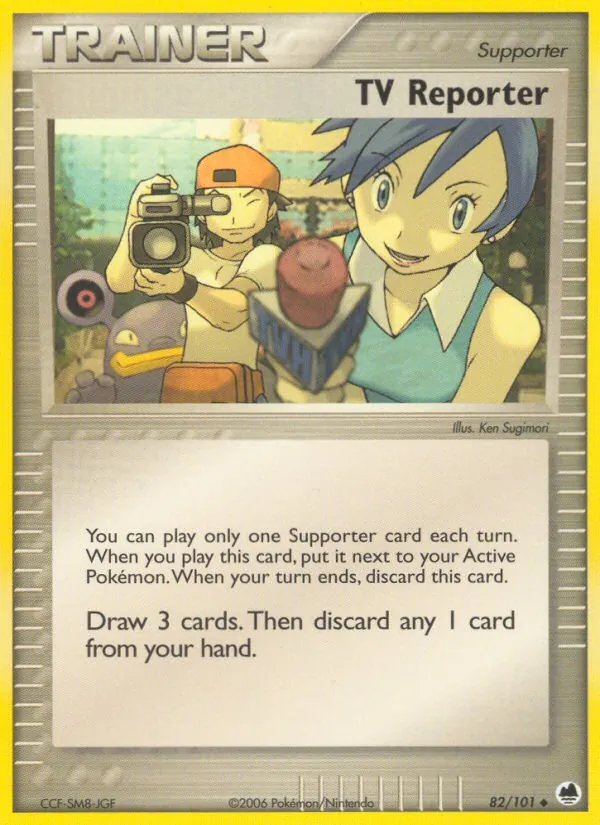 TV Reporter, Dragon Frontiers 082/101