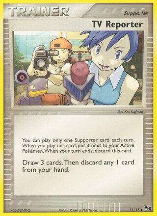 TV Reporter, WC Deck 2006 (Mewtrick) 011/017