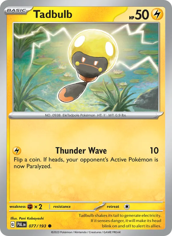 Tadbulb, Paldea Evolved 077/193
