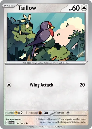 Taillow, Destined Rivals 156/182