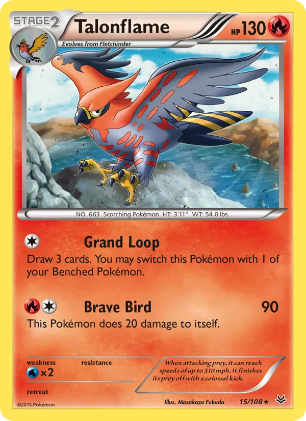 Talonflame, Roaring Skies 015/108