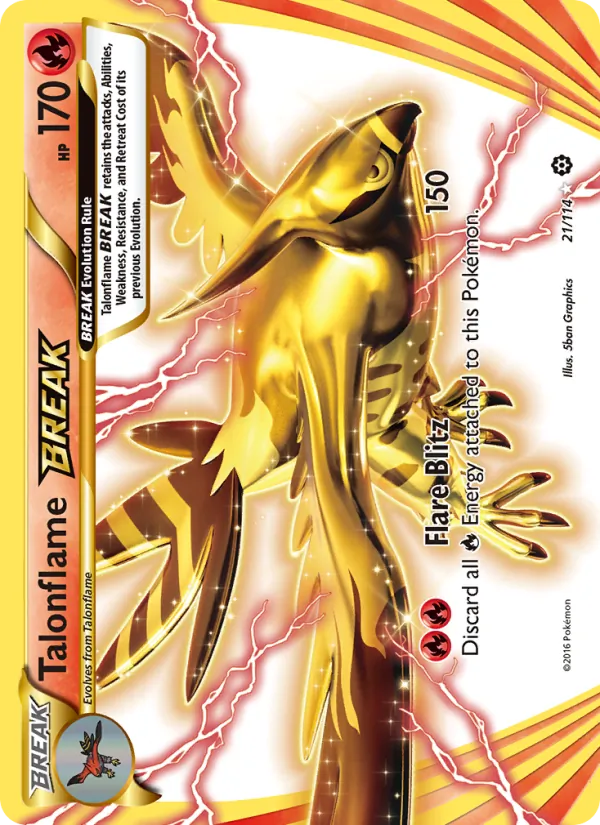 Talonflame BREAK, Steam Siege 021/114