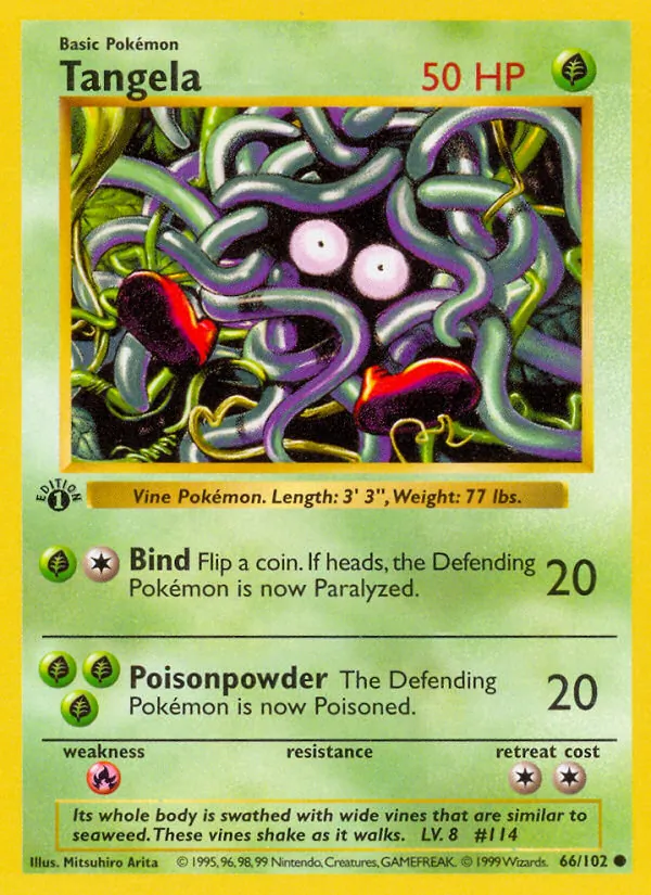 Tangela, Base 066/102