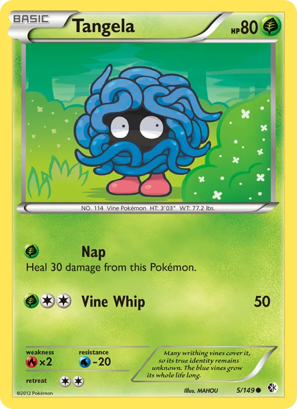 Tangela, Boundaries Crossed 005/149