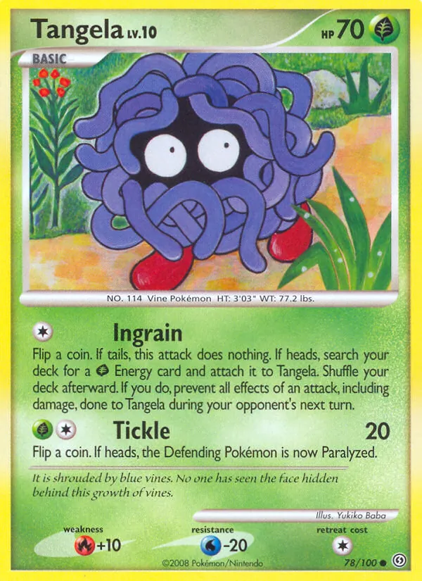 Tangela, Stormfront 078/100