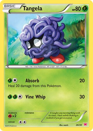 Tangela, XY trainer Kit (Latias) 026/030