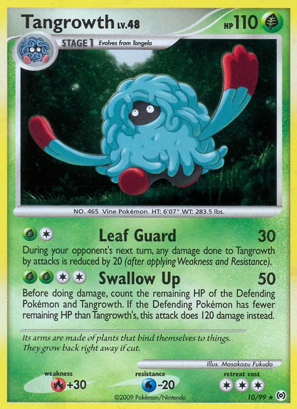 Tangrowth, Arceus 010/099