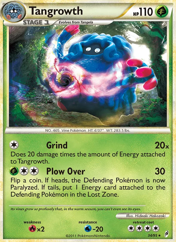 Tangrowth, Call of Legends 034/095