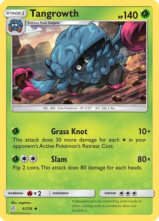 Tangrowth, Cosmic Eclipse 6/236