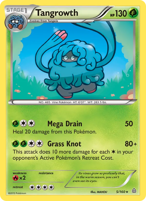 Tangrowth, Primal Clash 005/160