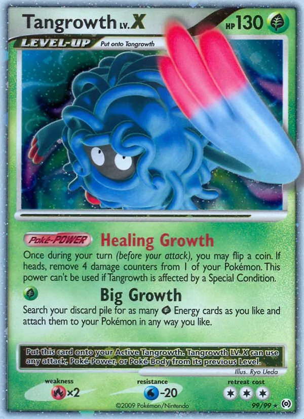 Tangrowth LV.X, Arceus 099/099