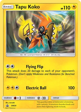 Tapu Koko, WC Deck 2017 (Ice Path FTW) SM30