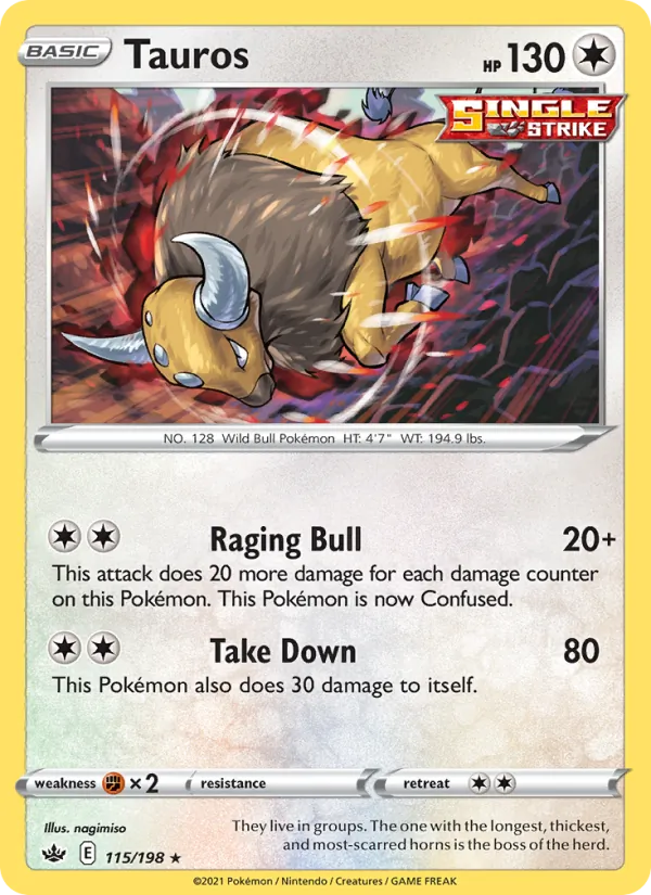Tauros, Chilling Reign 115/198