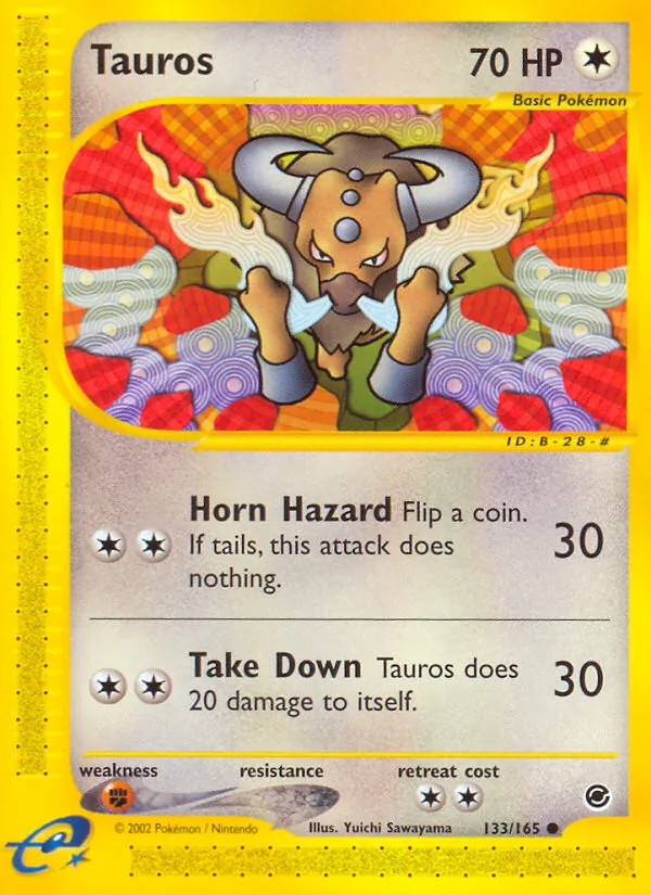 Tauros, Expedition Base Set 133/165