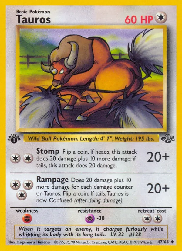 Tauros, Jungle 047/064