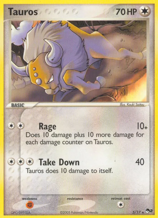 Tauros, POP Series 2 005/017