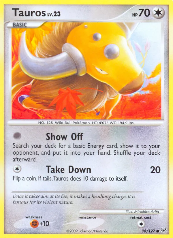 Tauros, Platinum 098/127