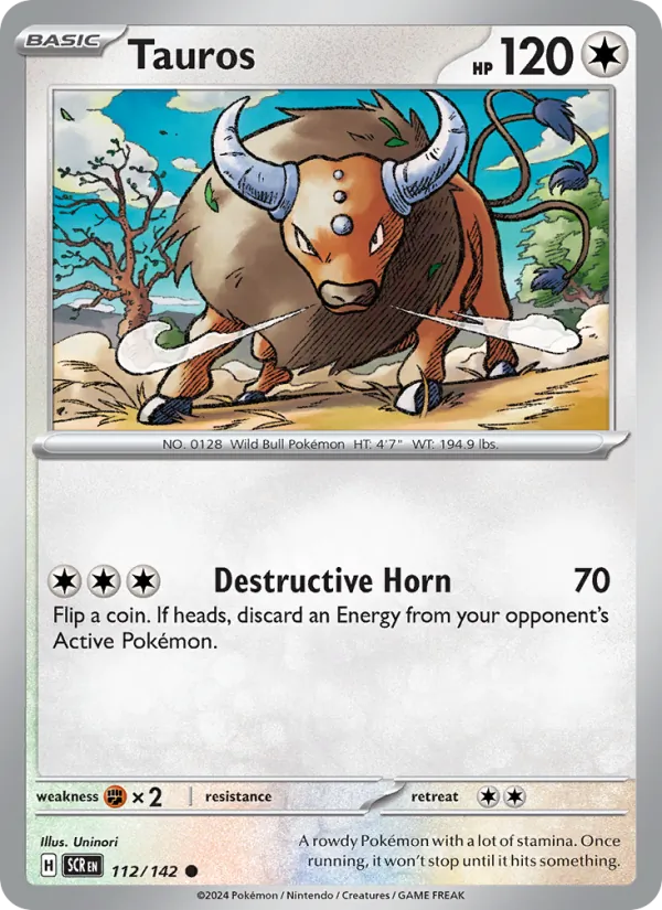 Tauros, Stellar Crown 112/142