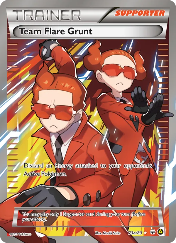 Team Flare Grunt, Generations 073/083