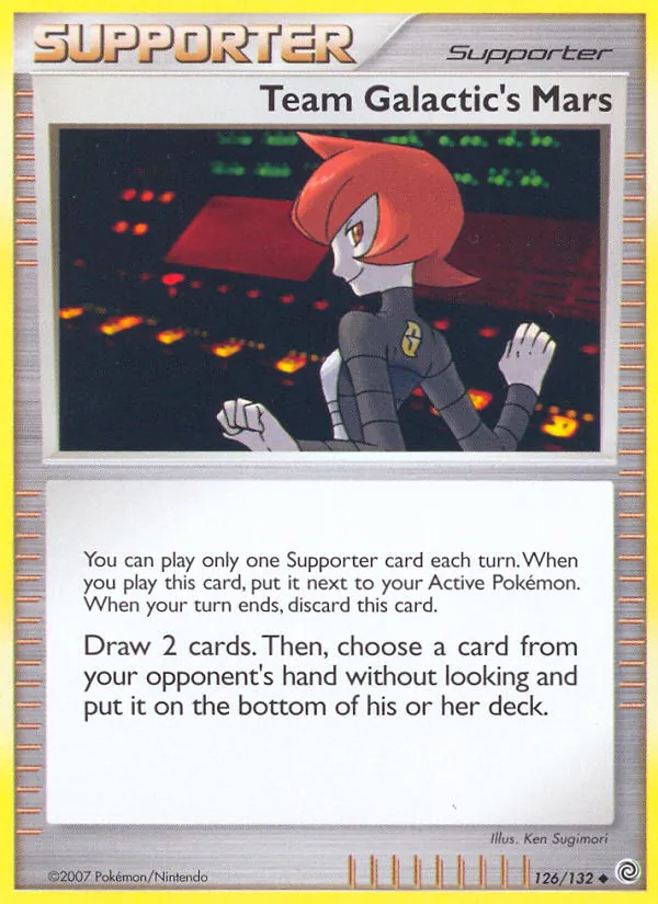 Team Galactic's Mars, Secret Wonders 126/132