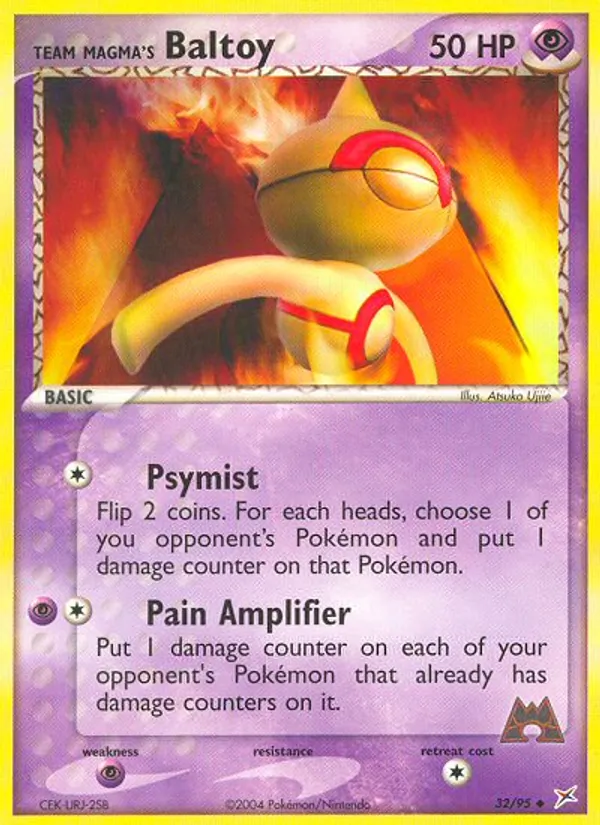Team Magma's Baltoy, Team Magma vs Team Aqua 032/095