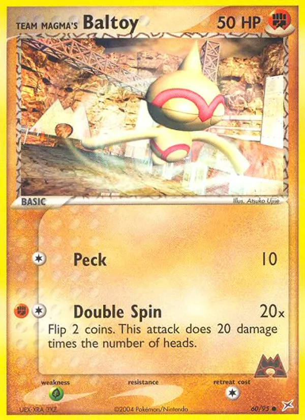 Team Magma's Baltoy, Team Magma vs Team Aqua 060/095