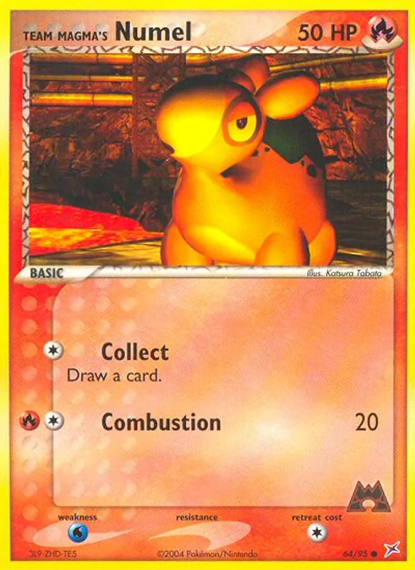 Team Magma's Numel, Team Magma vs Team Aqua 064/095