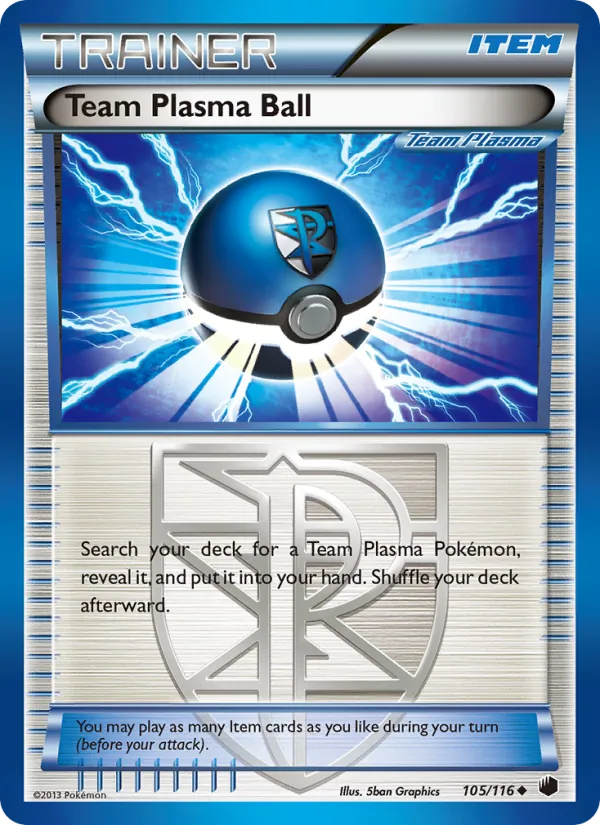 Team Plasma Ball, Plasma Freeze 105/116