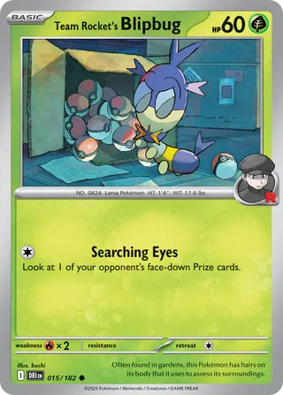Team Rocket's Blipbug, Destined Rivals 015/182