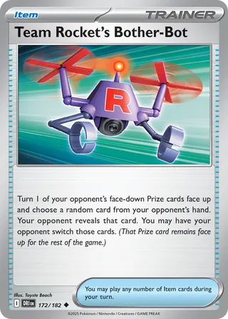 Team Rocket's Bother-Bot, Destined Rivals 172/182