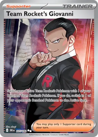 Team Rocket's Giovanni, Destined Rivals 225/182