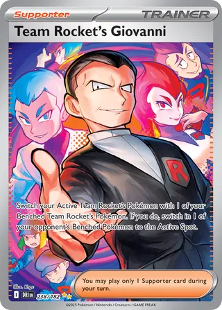 Team Rocket's Giovanni, Destined Rivals 238/182