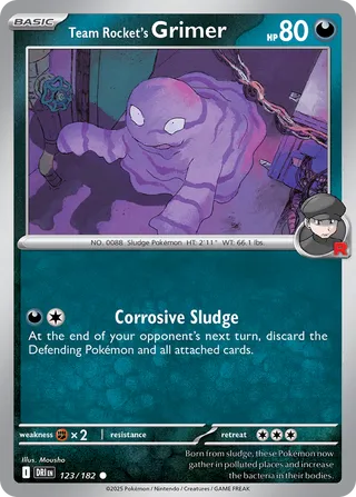 Team Rocket's Grimer, Destined Rivals 123/182