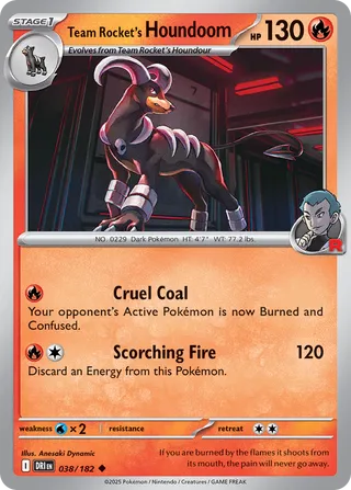 Team Rocket's Houndoom, Destined Rivals 038/182