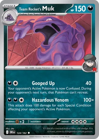 Team Rocket's Muk, Destined Rivals 124/182