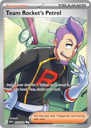 Team Rocket's Petrel, Destined Rivals 226/182