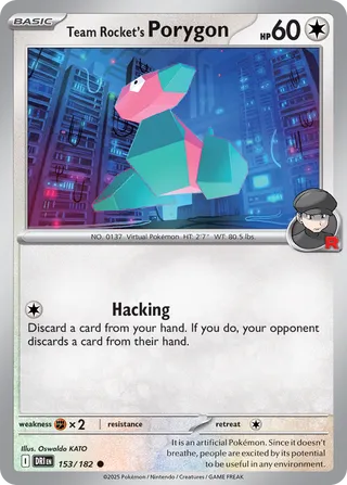 Team Rocket's Porygon, Destined Rivals 153/182