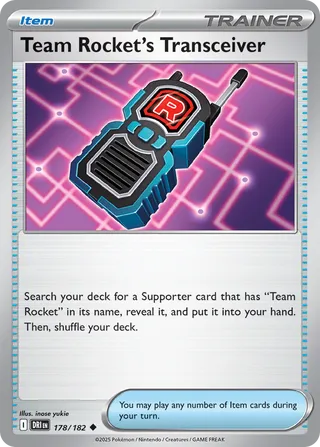 Team Rocket's Transceiver, Destined Rivals 178/182