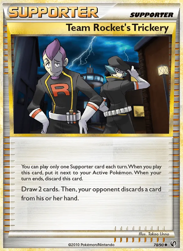 Team Rocket's Trickery, Undaunted 078/090