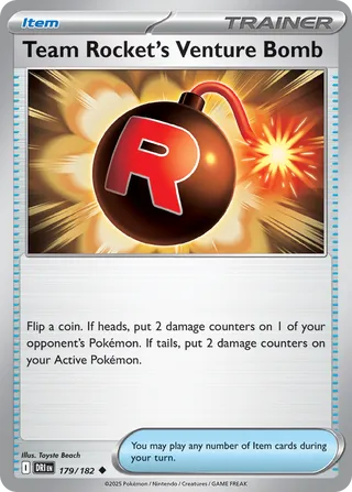 Team Rocket's Venture Bomb, Destined Rivals 179/182