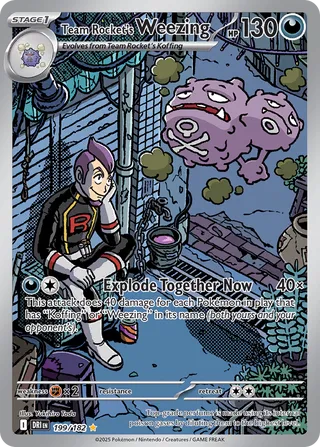 Team Rocket's Weezing, Destined Rivals 199/182