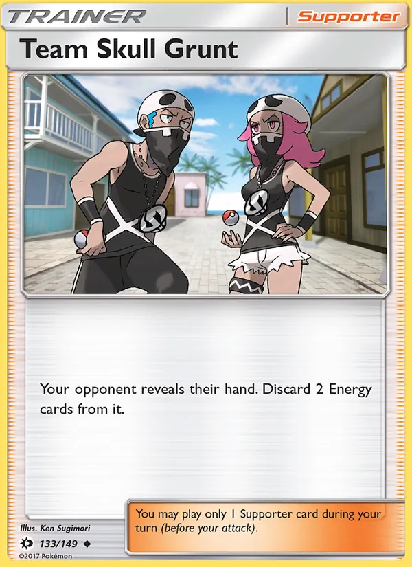 Team Skull Grunt, Sun & Moon 133/149