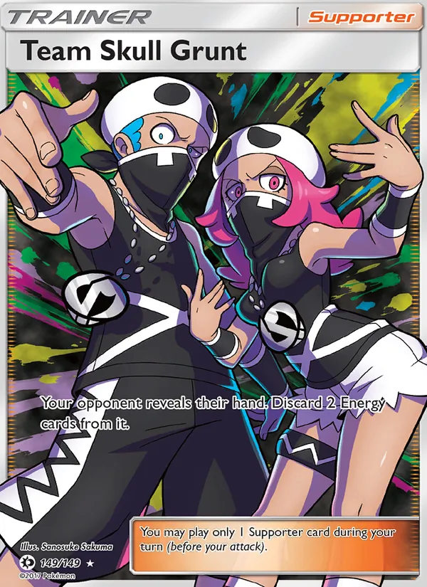 Team Skull Grunt, Sun & Moon 149/149