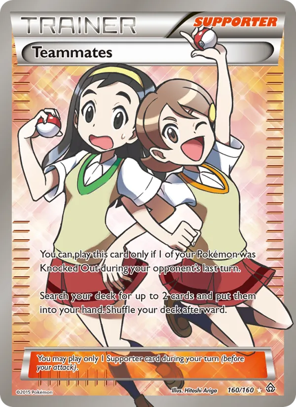 Teammates, Primal Clash 160/160