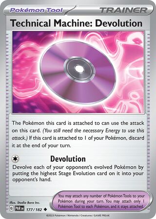 Technical Machine: Devolution, Play! Pokémon Prize Pack Series Five 177/182