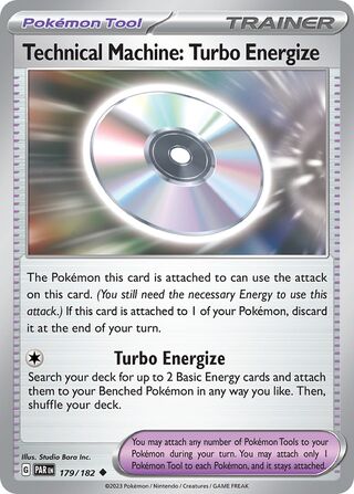 Technical Machine: Turbo Energize, Play! Pokémon Prize Pack Series Six 179/182
